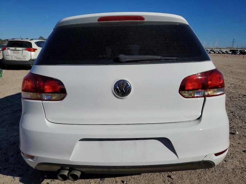 2011 Volkswagen Golf VIN WVWDA7AJ6BW327811 COPART salvage auction — FRONT END, Tx - Salvage Vehicle Title, sold $850 on 2026-07-21 (photo 6)