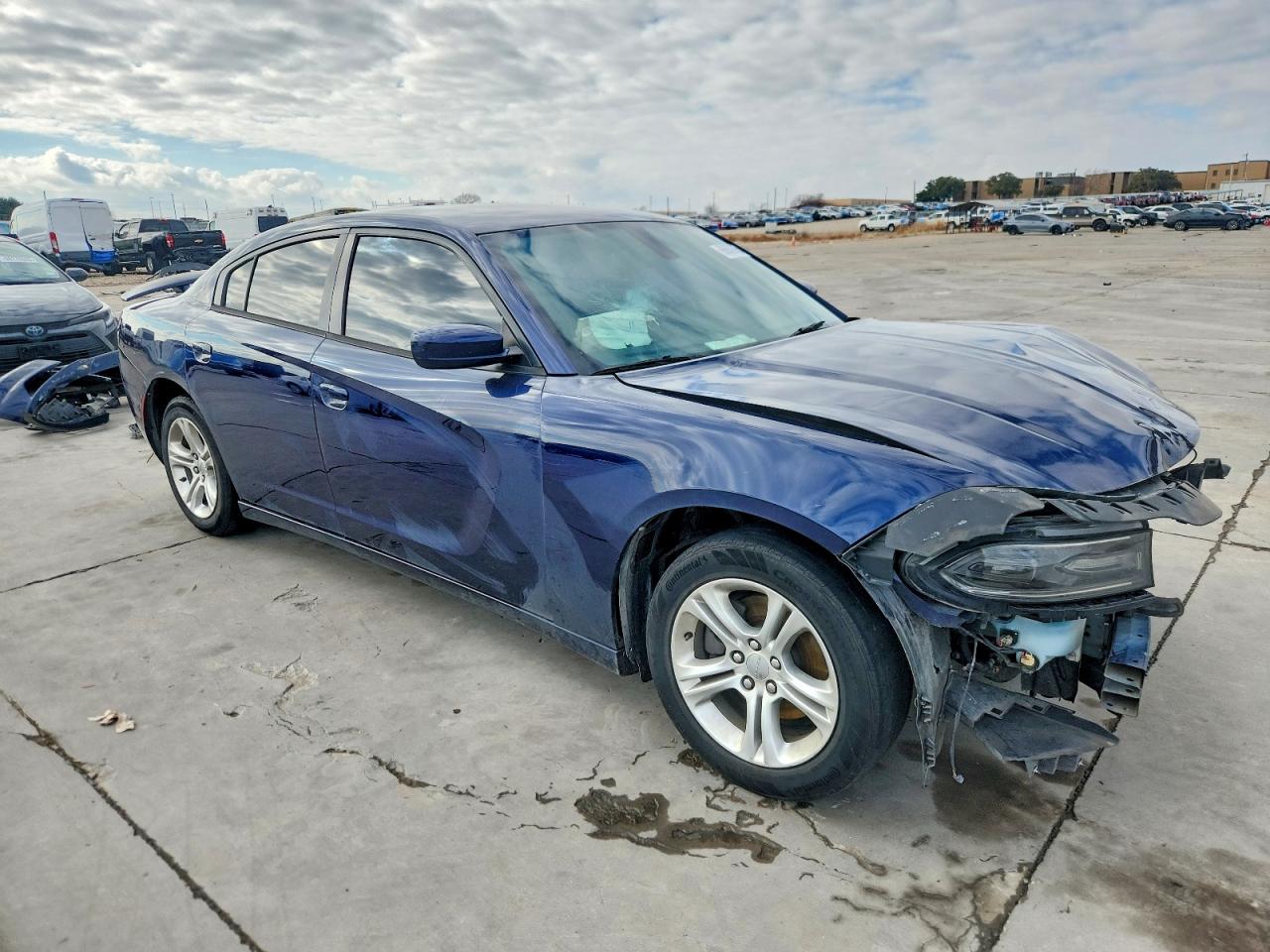 2015 Dodge Charger VIN 2C3CDXBG1FH926002 COPART salvage auction — Front End, TX - SALVAGE VEHICLE TITLE, sold $825 on 2026-07-09 (photo 4)