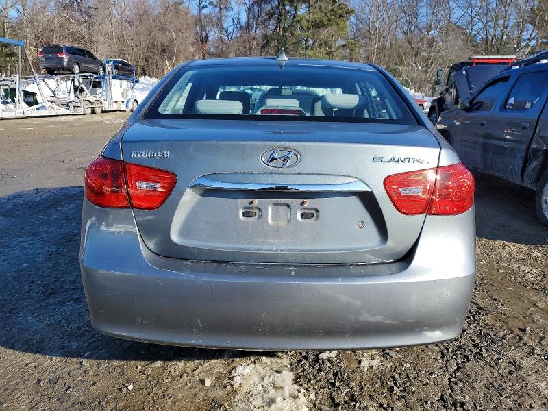 2010 Hyundai Elantra VIN KMHDU4AD1AU906128 COPART salvage auction — NORMAL WEAR, Co - Bill Of Sale-Parts Only, sold $525 on 2026-07-31 (photo 6)