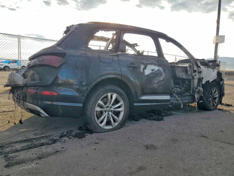 2019 Audi Q7 VIN WA1AAAF75KD015191 COPART salvage auction — BURN, Nv - Non-Repairable Vehicle Cert, sold $700 on 2026-07-06 (photo 3)