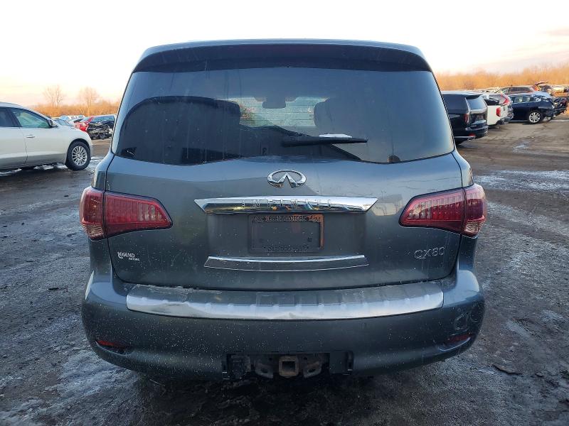 2017 Infiniti Qx80 VIN JN8AZ2NE7H9150483 COPART salvage auction — MINOR DENT/SCRATCHES, Mi - Certificate Of Title, sold $4,800 on 2026-07-29 (photo 6)