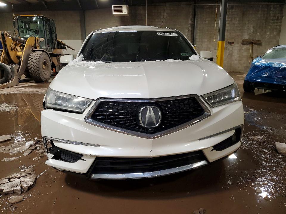 2018 Acura Mdx VIN 5J8YD4H89JL027076 COPART salvage auction — FRONT END, PA - CERTIFICATE OF SALVAGE, sold $3,300 on 2026-07-08 (photo 5)