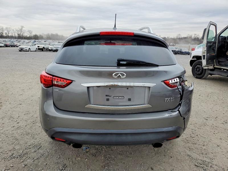 2012 Infiniti Fx35 VIN JN8AS1MW3CM153864 COPART salvage auction — FRONT END, Va - Certificate Of Title, sold $2,500 on 2026-07-22 (photo 6)