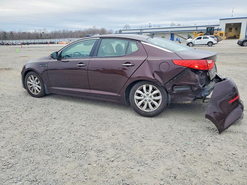 2015 Kia Optima VIN 5XXGN4A79FG395743 COPART salvage auction — REAR END, Nc - Salvage Certificate Of Title, sold $1,050 on 2026-07-13 (photo 2)