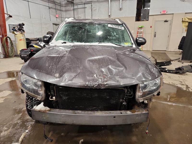 2015 Jeep Compass VIN 1C4NJDBBXFD396092 COPART salvage auction — FRONT END, Vt - Cert Of Title-Salvage Vehicle, sold $175 on 2026-07-08 (photo 5)