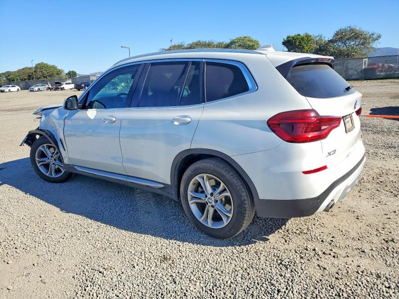 2020 BMW X3 VIN 5UXTY3C0XL9B43817 COPART salvage auction — FRONT END, Ca - Salvage Certificate, sold $7,200 on 2026-07-21 (photo 2)