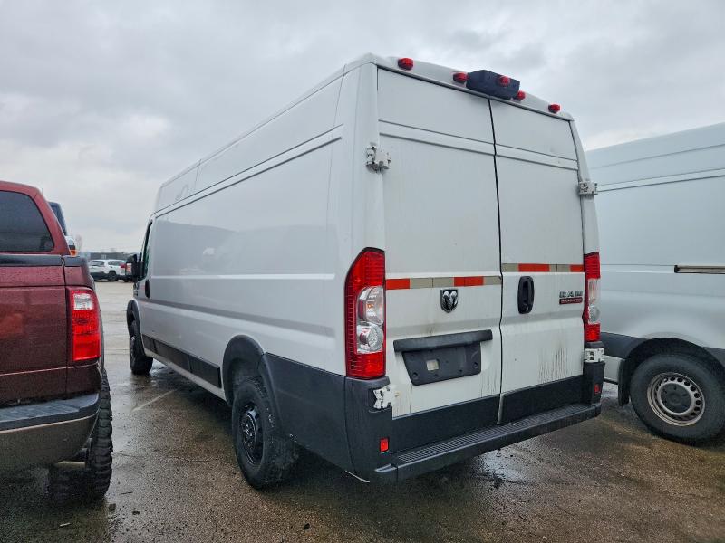 2021 Ram Promaster 3500 VIN 3C6MRVJG4ME568093 COPART salvage auction — FRONT END, Oh - Cert Of Title-Salvage, sold $825 on 2026-07-08 (photo 2)