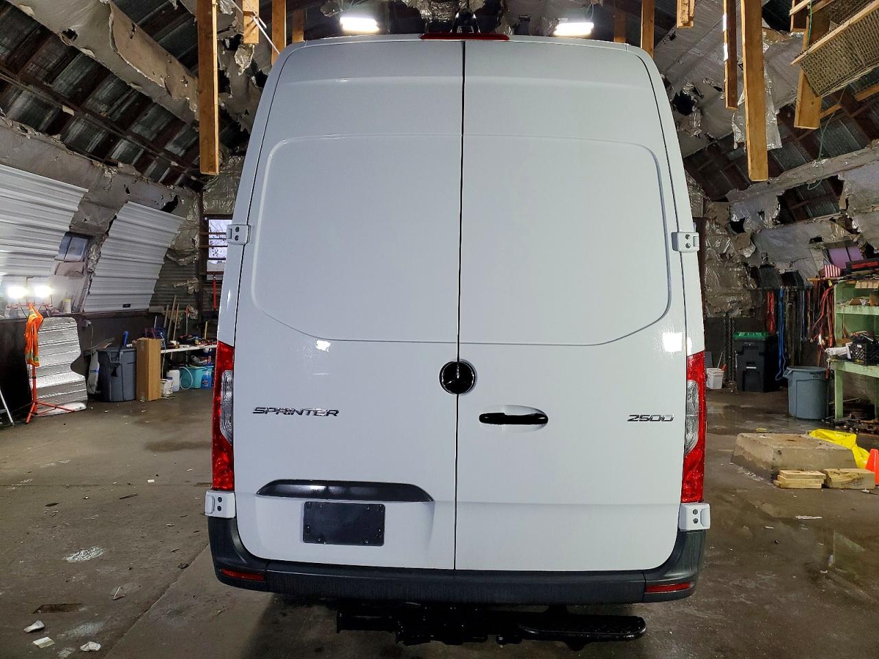 2025 Mercedes-benz Sprinter VIN W1Y4NCHY3ST195569 COPART salvage auction — Mechanical, NY - MV-907A SALVAGE CERTIFICATE, sold $25,000 on 2026-02-16 (photo 6)