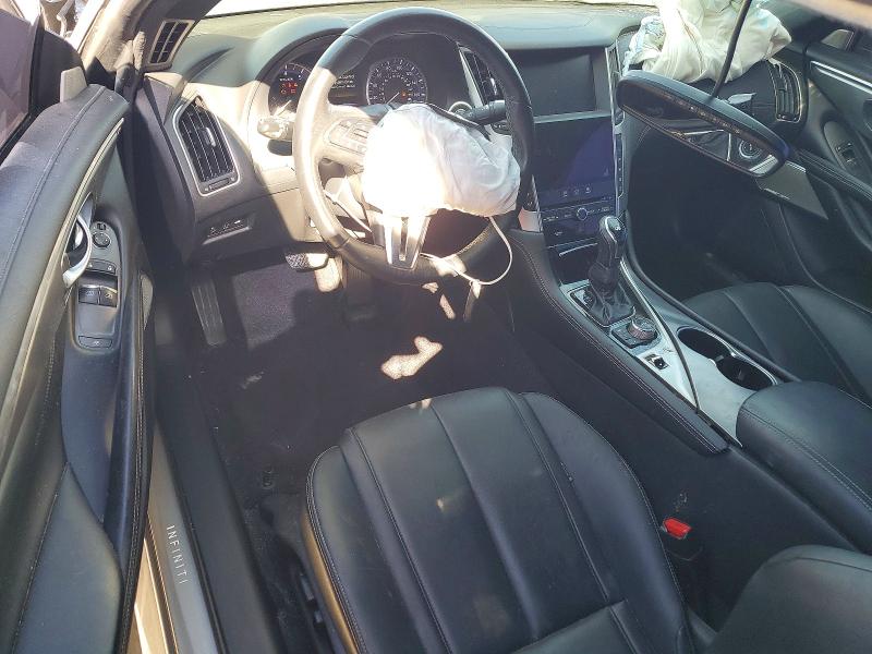 2017 Infiniti Q60 VIN JN1CV7EK4HM111241 COPART salvage auction — FRONT END, Fl - Cert Of Title Slvg Rebuildable, sold $3,650 on 2026-07-14 (photo 8)