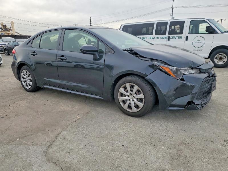 2021 Toyota Corolla VIN JTDEPMAEXMJ189923 COPART salvage auction — FRONT END, CA - SALVAGE CERTIFICATE, sold $2,900 on 2026-07-08 (photo 4)