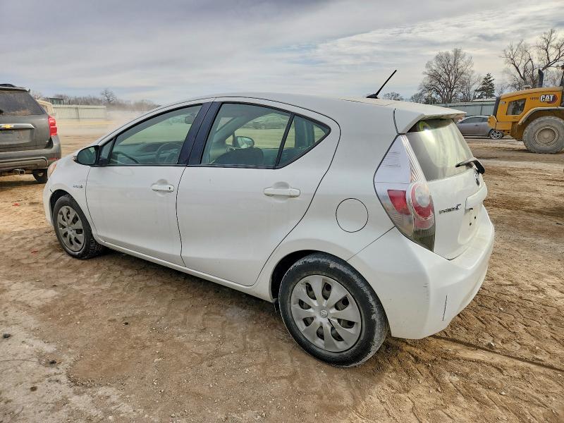 2013 Toyota Prius c VIN JTDKDTB33D1543896 COPART salvage auction — SIDE, Ks - Cert Of Title-Salvage, sold $225 on 2026-07-27 (photo 2)