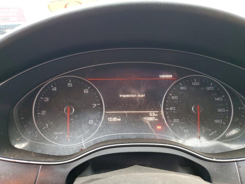 2016 Audi A6 VIN WAUFGAFC0GN071593 COPART salvage auction — ALL OVER, Md - Cert Of Salvage > 75% Damage, sold $250 on 2026-07-28 (photo 9)