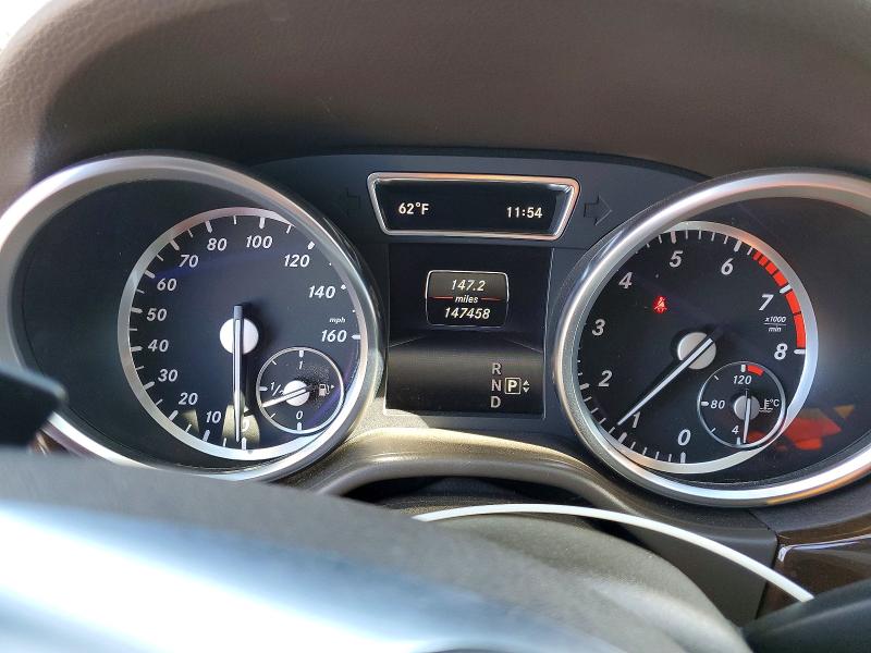 2014 Mercedes-benz Ml-class VIN 4JGDA5HB0EA432506 COPART salvage auction — MINOR DENT/SCRATCHES, Ca - Dis/Dlr/Exp Only Clean Title, sold $7,000 on 2026-07-30 (photo 9)