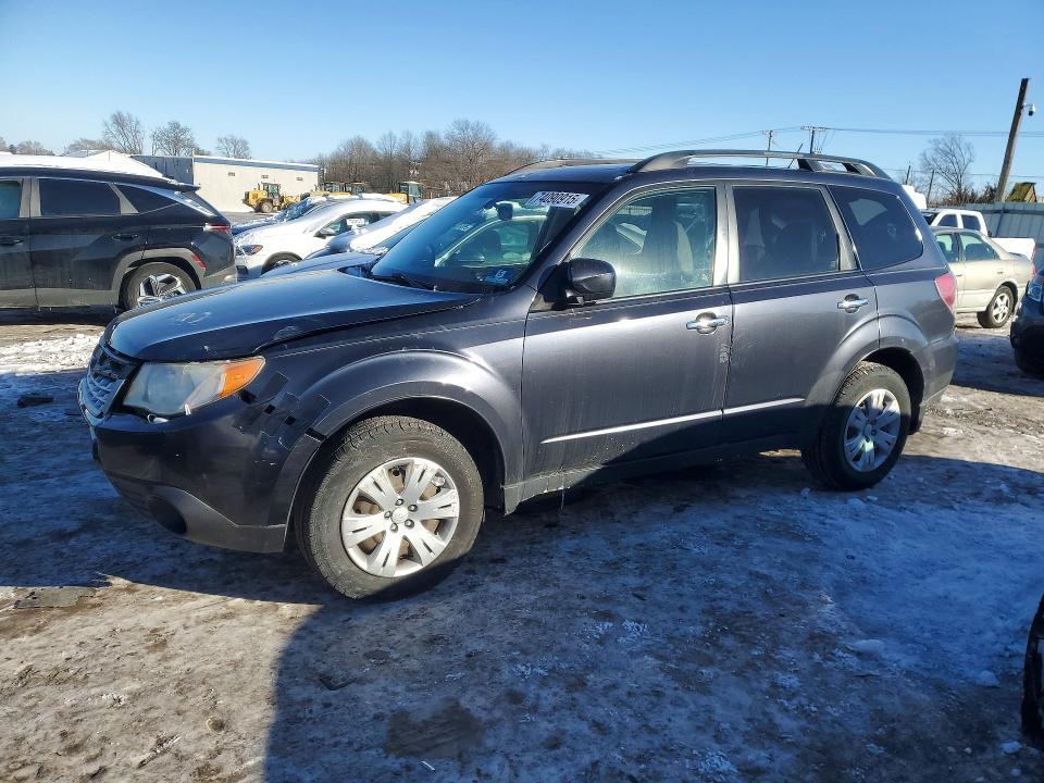 2012 Subaru Forester VIN JF2SHAECXCH454368 COPART salvage auction — FRONT END, NJ - CERT OF TITLE-SALVAGE, sold $400 on 2026-07-31 (photo 1)