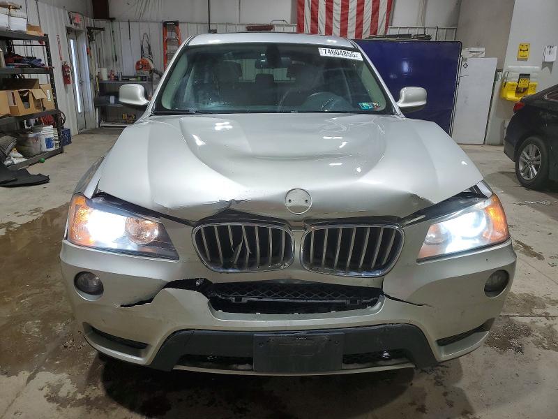 2011 BMW X3 VIN 5UXWX5C56BL712314 COPART salvage auction — FRONT END, Mt - Certificate Of Title, sold $950 on 2026-07-27 (photo 5)