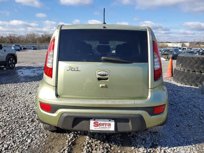2013 Kia Soul VIN KNDJT2A60D7606695 COPART salvage auction — FRONT END, AL - CERT OF TITLE-SALVAGE TITLE, sold $825 on 2026-07-28 (photo 6)