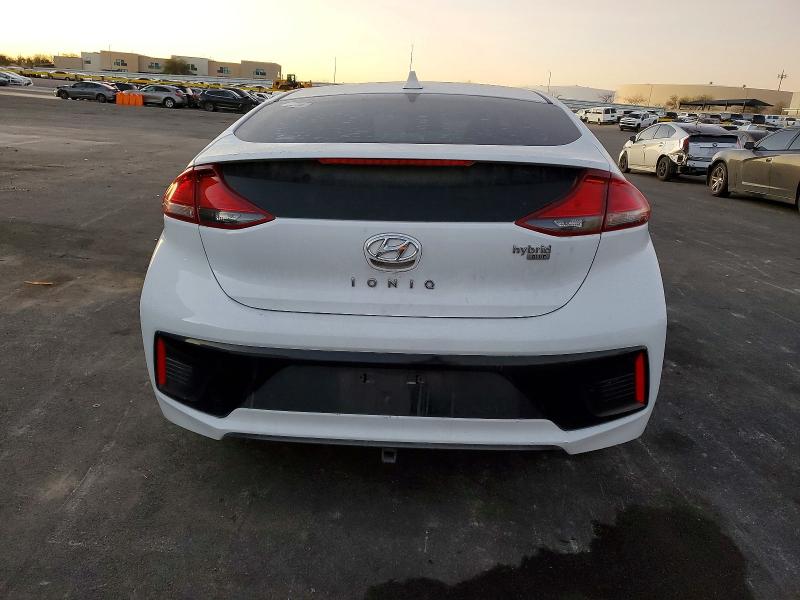 2019 Hyundai Ioniq VIN KMHC65LC1KU140161 COPART salvage auction — FRONT END, Nv - Salvage Title (P), sold $2,950 on 2026-07-08 (photo 6)
