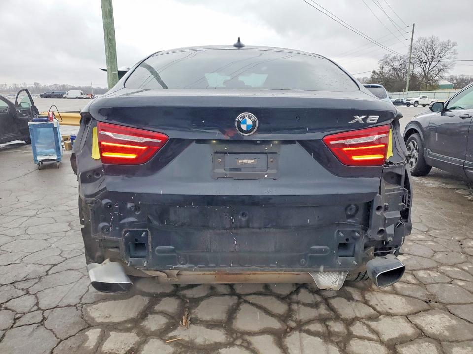 2016 BMW X6 VIN 5UXKU2C58G0N82065 COPART salvage auction — REAR END, Va - Cert Of Title - Salvage, sold $7,100 on 2026-07-21 (photo 6)