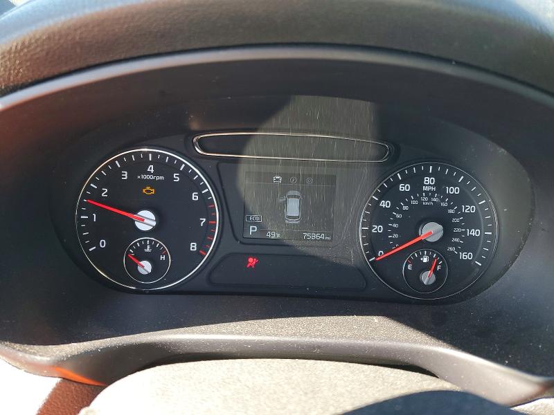 2019 Kia Sorento VIN 5XYPG4A56KG594201 COPART salvage auction — FRONT END, Nc - Salvage Certificate Of Title, sold $2,900 on 2026-07-06 (photo 9)