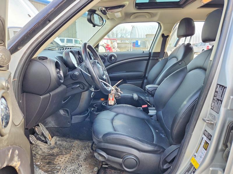 2013 Mini Cooper VIN WMWZC5C53DWM16157 COPART salvage auction — FRONT END, Vt - Certificate Of Title, sold $2,500 on 2026-07-31 (photo 7)