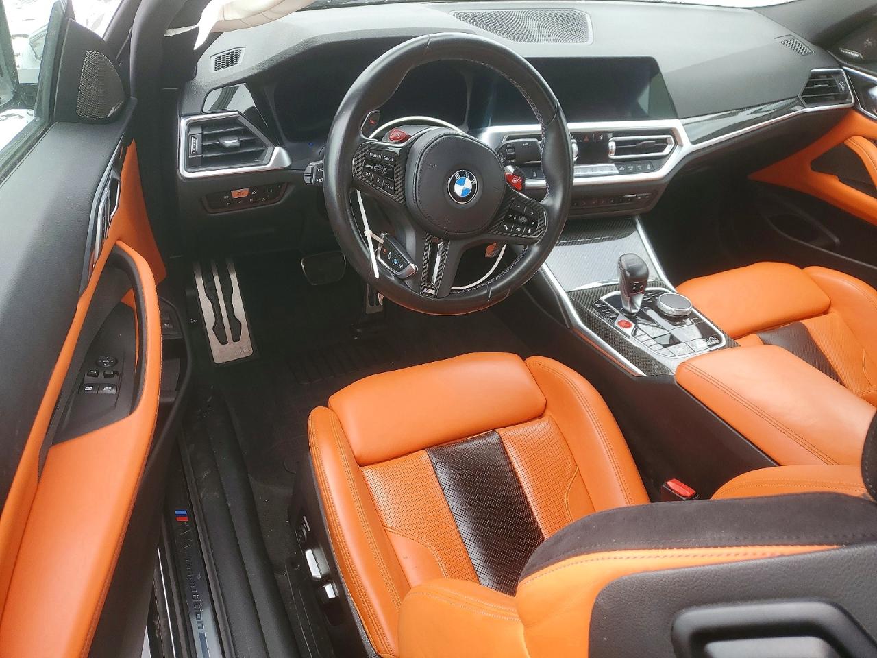 2022 BMW M4 VIN WBS43AZ03NCJ52449 COPART salvage auction — Rear End, CT - CERT OF TITLE-SALVAGE, sold $24,700 on 2026-06-30 (photo 8)