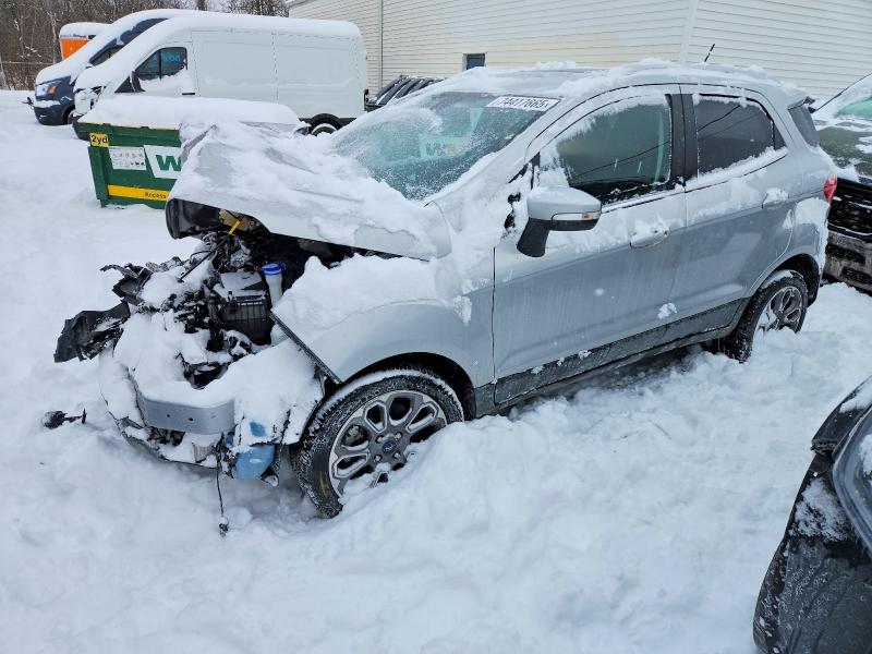2019 Ford Ecosport VIN MAJ3S2KE3KC298787 COPART salvage auction — FRONT END, Oh - Cert Of Title-Salvage, sold $425 on 2026-07-08 (photo 1)