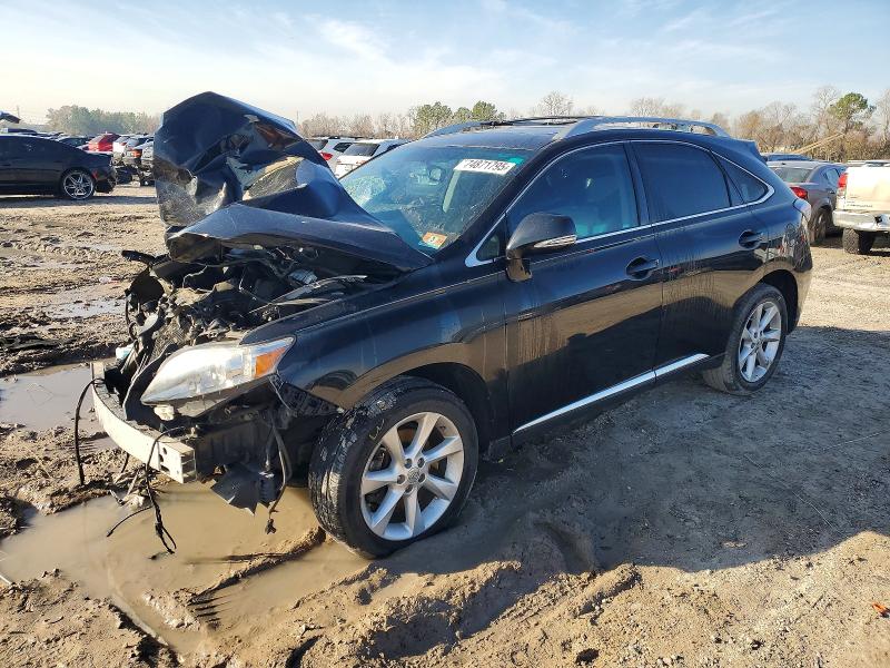 2011 Lexus Rx VIN 2T2ZK1BA4BC045363 COPART salvage auction — FRONT END, Tx - Salvage Vehicle Title, sold $1,950 on 2026-07-03 (photo 1)