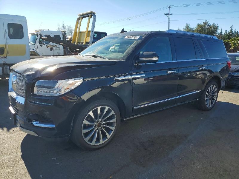 2019 Lincoln Navigator VIN 5LMJJ3JT7KEL14688 COPART salvage auction — Front End, CA - SALVAGE CERTIFICATE, sold $7,000 on 2026-02-19 (photo 1)