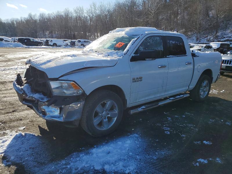 2018 Ram 1500 VIN 1C6RR7LG8JS264286 COPART salvage auction — FRONT END, NY - MV907A-PARTS ONLY, sold $2,650 on 2026-07-02 (photo 1)
