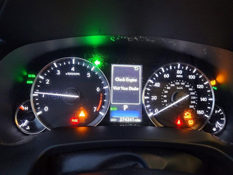 2018 Lexus Rx VIN JTJGZKCAXJ2000398 COPART salvage auction — HAIL, Tx - Certificate Of Title, sold $12,300 on 2026-07-06 (photo 9)