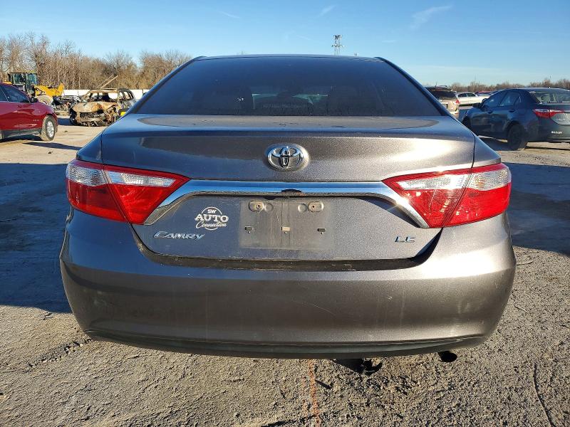 2016 Toyota Camry VIN 4T4BF1FK6GR531990 COPART salvage auction — FRONT END, OK - CERT OF TITLE-SALVAGE, sold $1,450 on 2026-07-09 (photo 6)