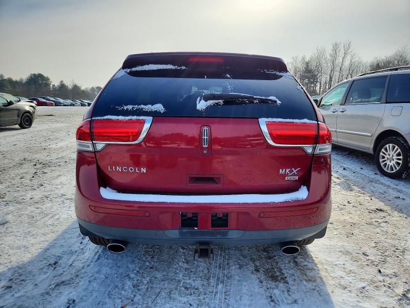 2014 Lincoln Mkx VIN 2LMDJ8JKXEBL13513 COPART salvage auction — FRONT END, Salvage Title, sold $325 on 2026-07-23 (photo 6)