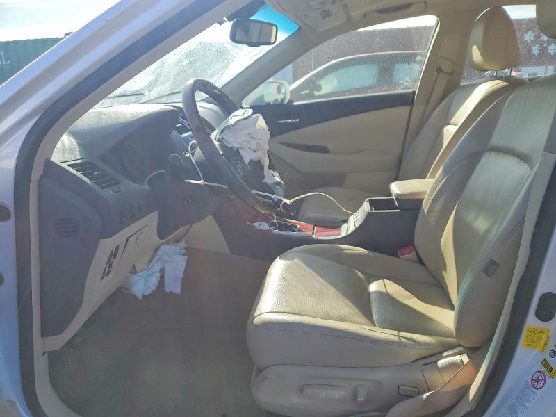 2012 Lexus Es 350 VIN JTHBK1EG5C2499707 COPART salvage auction — FRONT END, Il - Salvage Certificate, sold $1,150 on 2026-07-02 (photo 7)