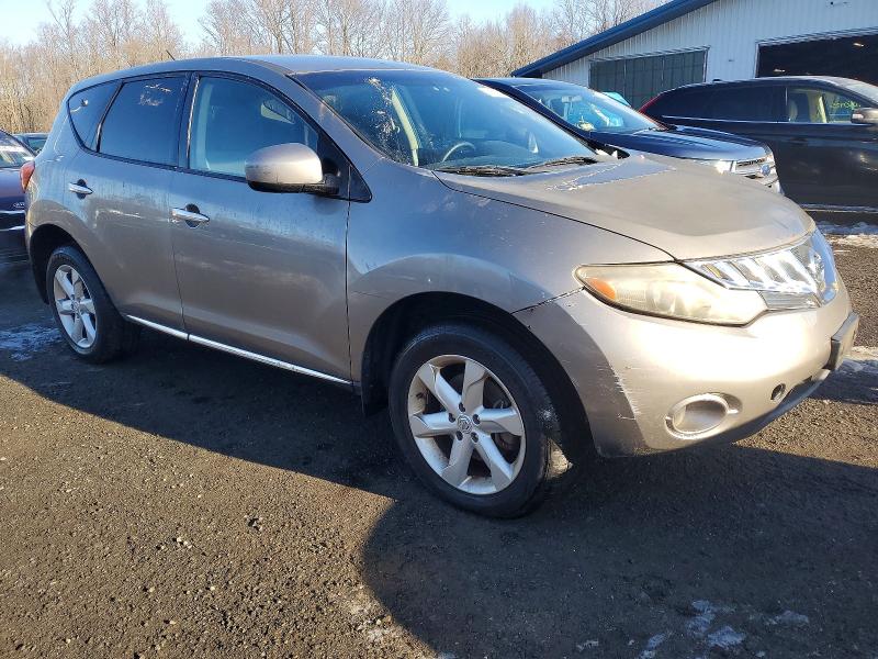 2009 Nissan Murano VIN JN8AZ18W29W206413 COPART salvage auction — MINOR DENT/SCRATCHES, Ct - Certificate Of Title, sold $1,900 on 2026-07-31 (photo 4)