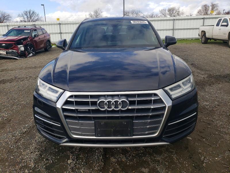 2018 Audi Q5 VIN WA1BNAFY5J2206928 COPART salvage auction — NORMAL WEAR, Ca - Dis/Dlr/Exp Only Clean Title, sold $4,450 on 2026-07-02 (photo 5)