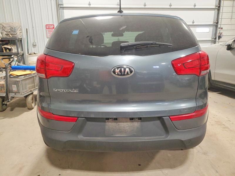 2014 Kia Sportage VIN KNDPBCAC8E7629927 COPART salvage auction — HAIL, Id - Salvage Certificate Of Title, sold $2,000 on 2026-07-10 (photo 6)