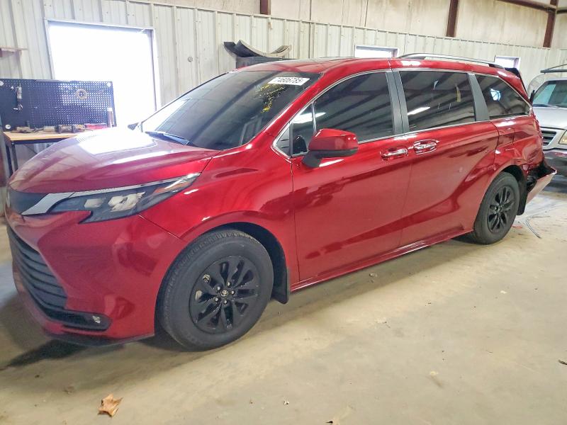 2025 Toyota Sienna VIN 5TDYRKEC4SS287026 COPART salvage auction — REAR END, Ar - Certificate Of Title, sold $14,800 on 2026-07-13 (photo 1)