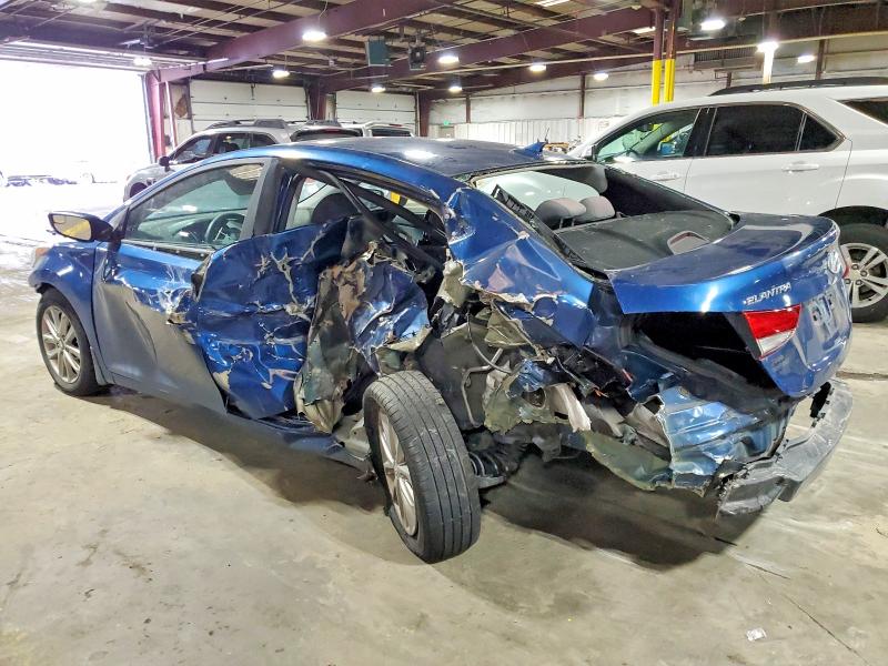 2015 Hyundai Elantra VIN KMHDH4AEXFU388458 COPART salvage auction — SIDE, Co - Bill Of Sale-Parts Only, sold $950 on 2026-07-07 (photo 2)