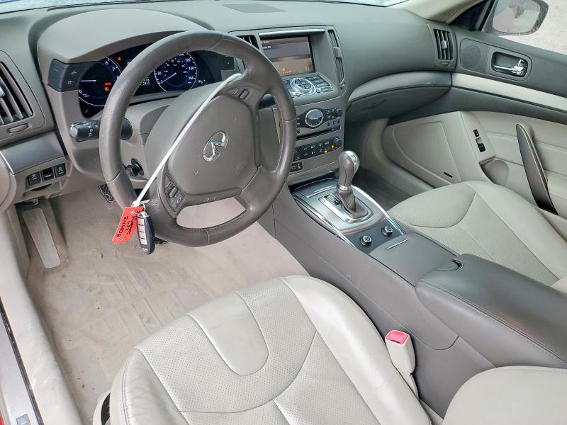 2012 Infiniti G37 VIN JN1CV6EK0CM423270 COPART salvage auction — REAR END, Tx - Salvage Vehicle Title, sold $1,800 on 2026-07-02 (photo 8)