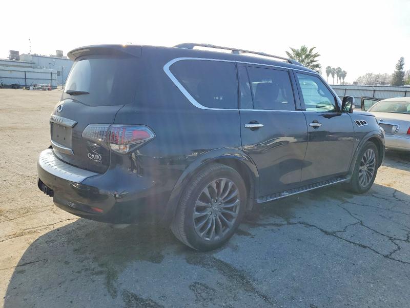 2017 Infiniti Qx80 VIN JN8AZ2NE3H9156751 COPART salvage auction — SIDE, Ca - Salvage Certificate, sold $4,300 on 2026-07-17 (photo 3)