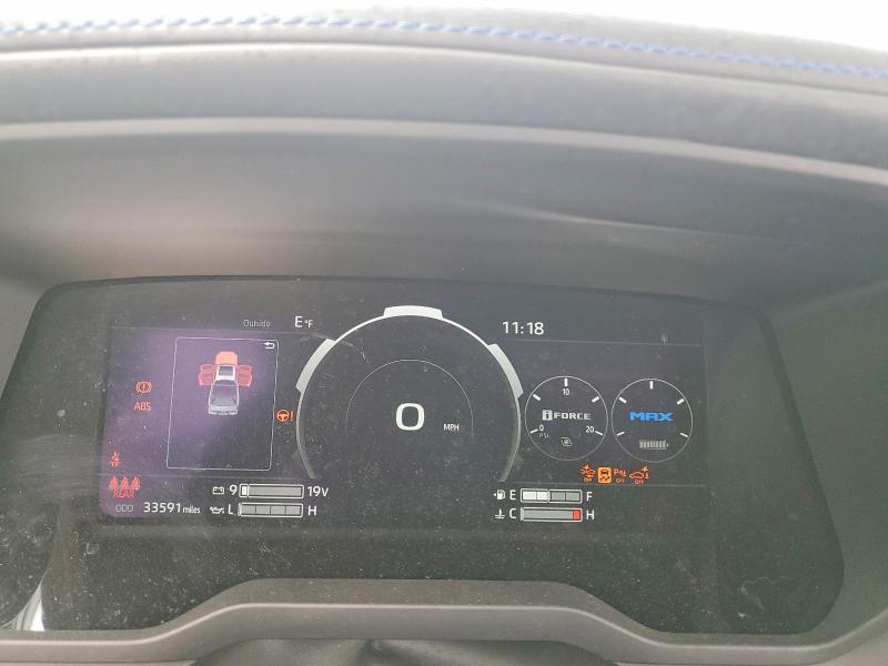 2024 Toyota Tundra VIN 5TFNC5DB2RX061957 COPART salvage auction — WATER/FLOOD, Ca - Salvage Certificate, sold $22,100 on 2026-07-31 (photo 9)