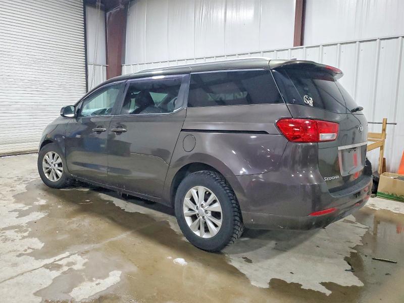 2016 Kia SEDONA VIN KNDMB5C18G6129348 COPART salvage auction — SIDE, Salvage Title, sold $2,150 on 2026-07-15 (photo 2)