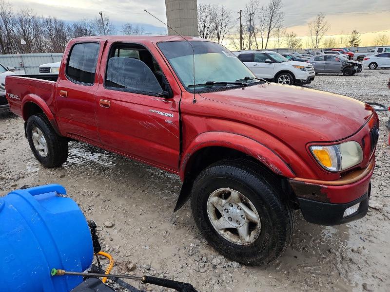 2003 Toyota Tacoma VIN 5TEGN92N73Z271641 COPART salvage auction — ROLLOVER, Fl - Cert Of Title Slvg Rebuildable, sold $950 on 2026-07-09 (photo 4)