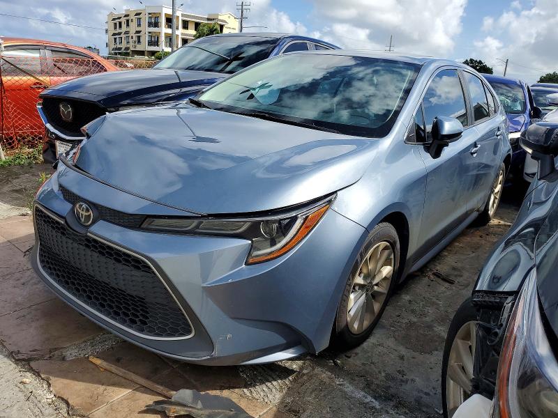 2020 Toyota Corolla VIN 5YFFPRAE4LP081065 COPART salvage auction — FRONT END, GU - SALVAGE CERTIFICATE, sold $600 on 2026-07-13 (photo 1)