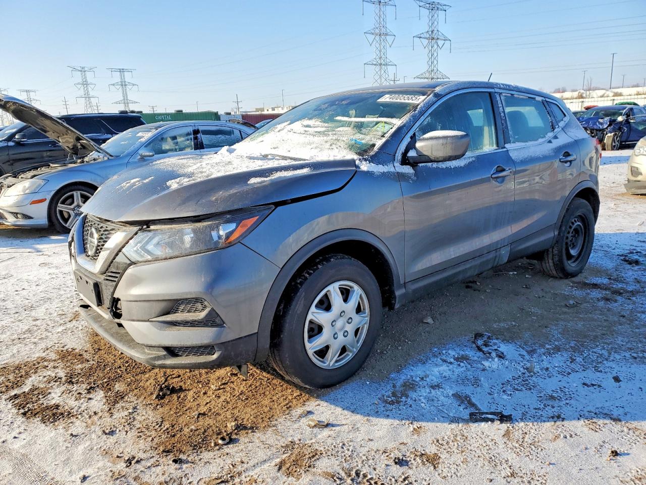 2020 Nissan Rogue Sport VIN JN1BJ1CWXLW378505 COPART salvage auction — Front End, IL - SALVAGE CERTIFICATE, sold $2,850 on 2026-06-30 (photo 1)