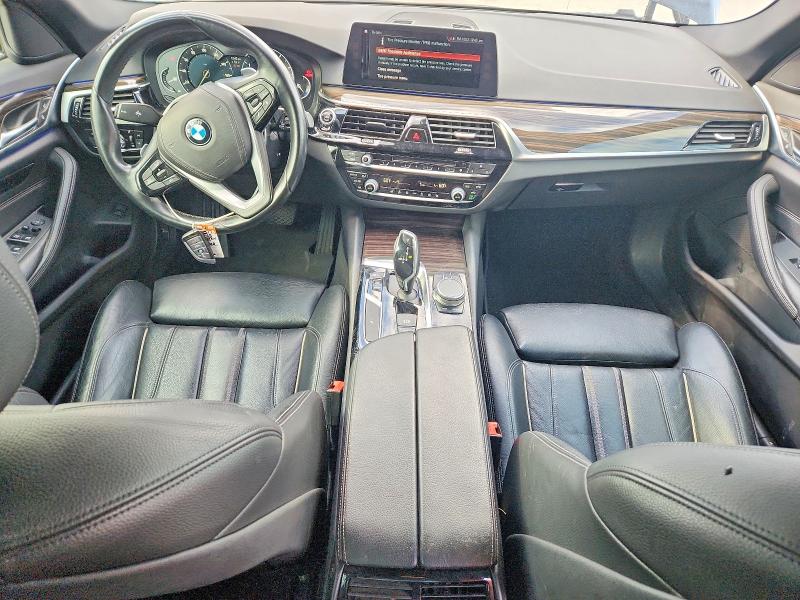 2018 BMW 5er VIN WBAJA5C51JG899608 COPART salvage auction — REAR END, Ca - Salvage Certificate, sold $7,100 on 2026-07-10 (photo 8)