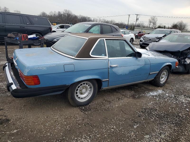 1982 Mercedes-benz 380 VIN WDBBA45A0CB015877 COPART salvage auction — MINOR DENT/SCRATCHES, Pa - Certificate Of Salvage, sold $775 on 2026-07-27 (photo 3)