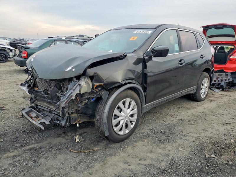 2016 Nissan Rogue VIN KNMAT2MT1GP635872 COPART salvage auction — FRONT END, Salvage Title, sold $250 on 2026-07-16 (photo 1)
