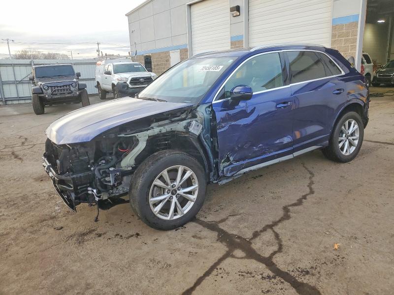 2021 Audi Q3 VIN WA1DECF32M1112749 COPART salvage auction — REAR END, Fl - Cert Of Title Slvg Rebuildable, sold $4,250 on 2026-07-21 (photo 1)