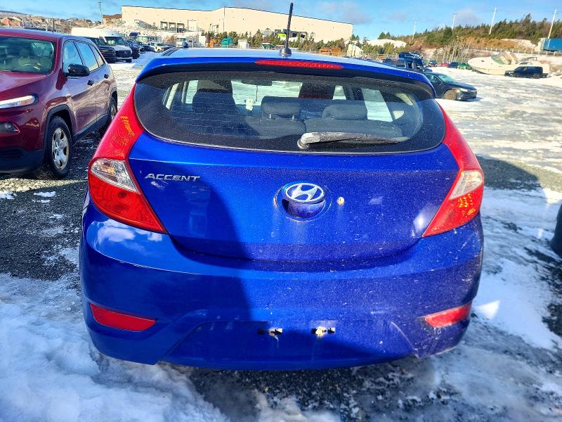 2014 Hyundai Accent VIN KMHCT5AE9EU184992 COPART salvage auction — SIDE, Ns - Cert Of Registration, sold $550 on 2026-07-16 (photo 6)